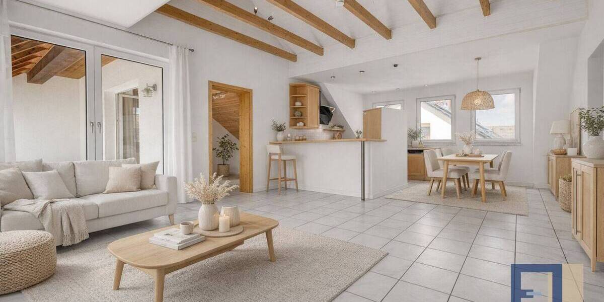 Etagenwohnung Trebur / Astheim Astheim - 2 Zimmer, 93 m&sup2;, 299.950&euro; | Angebot:26616859
