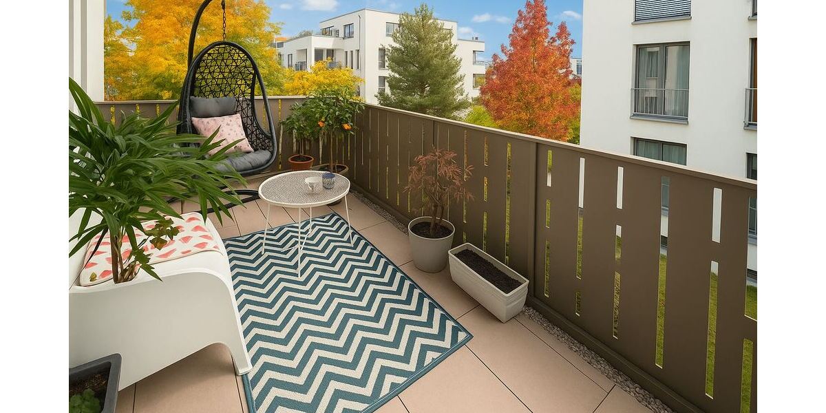 Repräsentative 3-Zimmer-Eigentumswohnung in den Stadtgärten am Henninger-Turm 3 zimmer