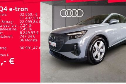Audi Q4 e-tron 46.776 km 32.850 &euro; Frankfurt am Main 60314