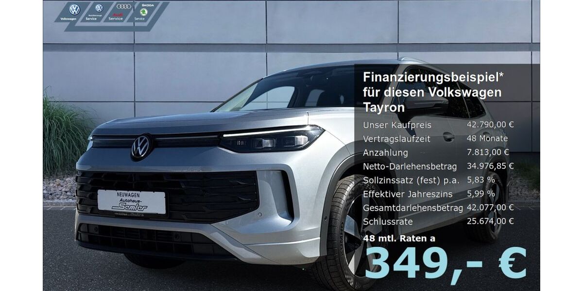 VW Tayron 6.000 km 42.790 &euro; Griesheim 64347