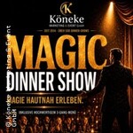 Magic Dinner Show mit 3-Gang-Menü - Die besondere Dinner Show