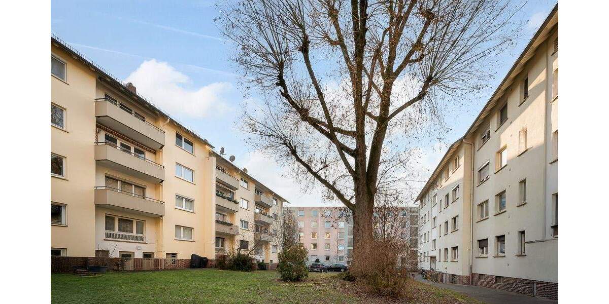 Etagenwohnung Frankfurt am Main Ostend - 3 Zimmer, 70 m&sup2;, 370.000&euro; | Angebot:25644908