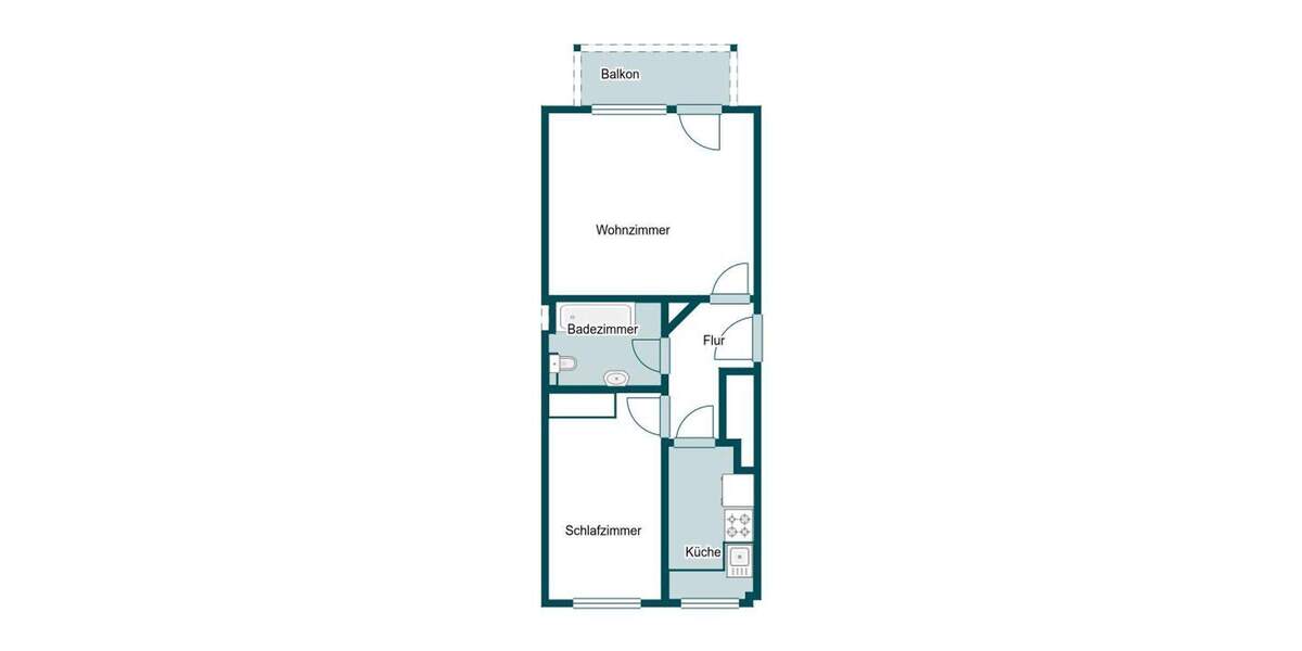 Einfamilienhaus Frankfurt Bockenheim - 2 Zimmer, 295.000&euro; | Angebot:25710849
