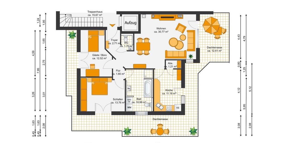 Einfamilienhaus Egelsbach - 3 Zimmer, 92 m&sup2;, 1.750&euro; | Angebot:26386001