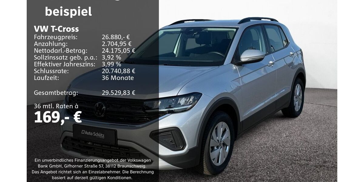 VW T-Cross 12.184 km 26.880 &euro; Groß-Umstadt 64823