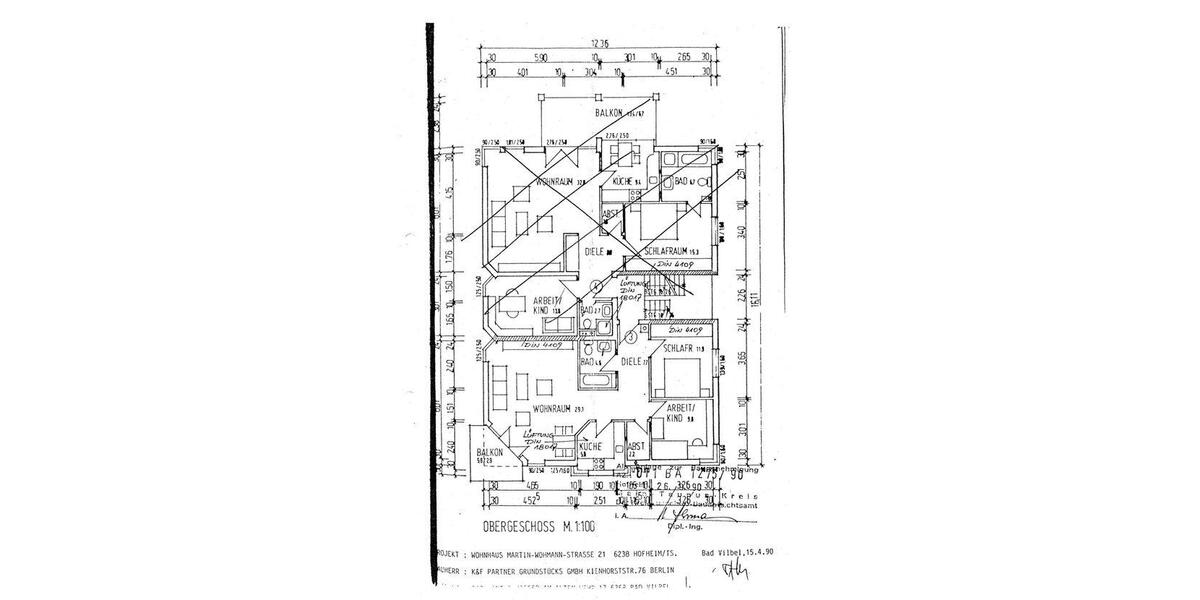 Etagenwohnung Hofheim am Taunus - 3 Zimmer, 74 m&sup2;, 359.000&euro; | Angebot:26859239