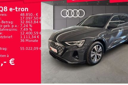 Audi Q8 e-tron 52.361 km 48.850 &euro; Frankfurt am Main 60314
