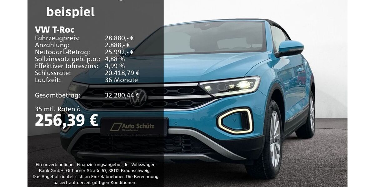 VW T-Roc 7.500 km 27.980 &euro; Groß-Umstadt 64823