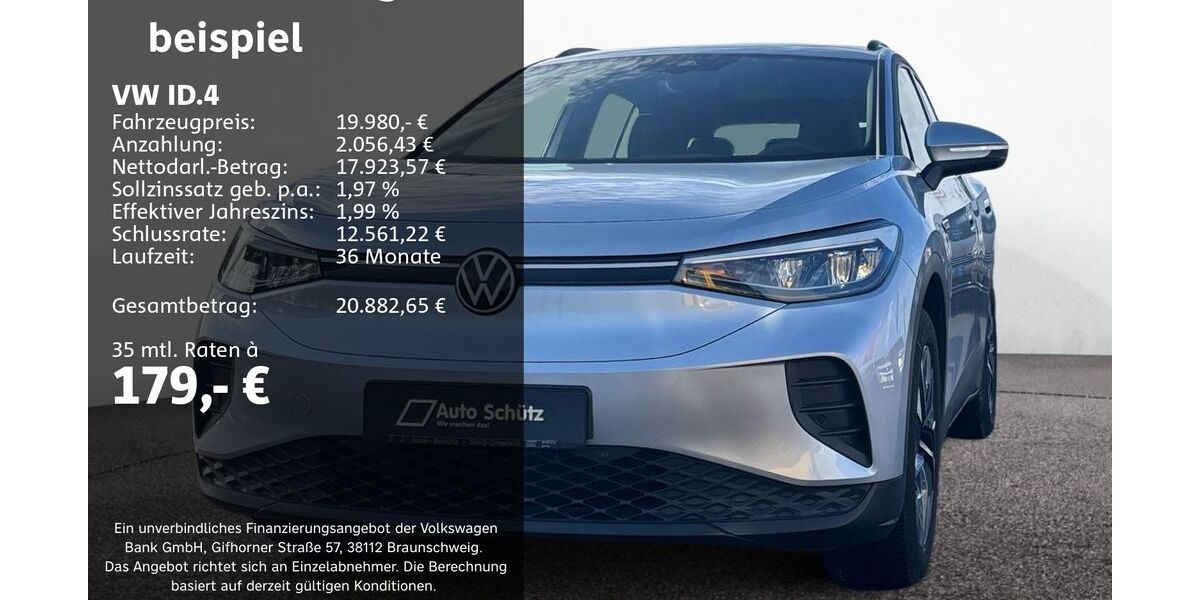 VW ID.4 40.086 km 19.980 &euro; Groß-Umstadt 64823
