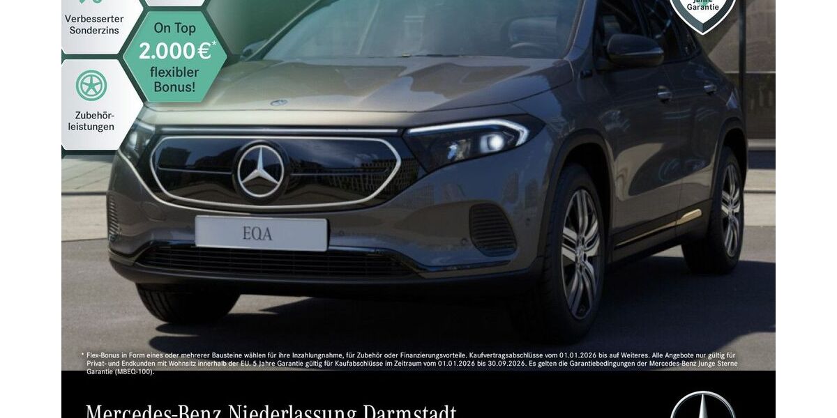 Mercedes-Benz EQA 43.687 km 31.890 &euro; Darmstadt 64295