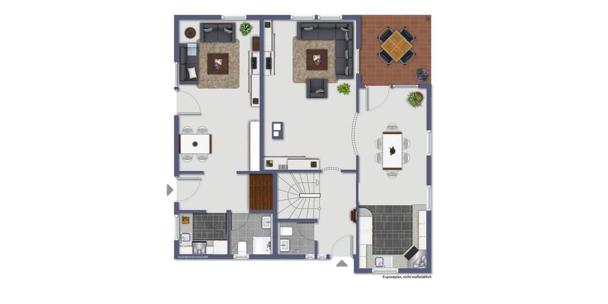 Einfamilienhaus Seeheim-Jugenheim Jugenheim - 7 Zimmer, 241 m&sup2;, 895.000&euro; | Angebot:25277341