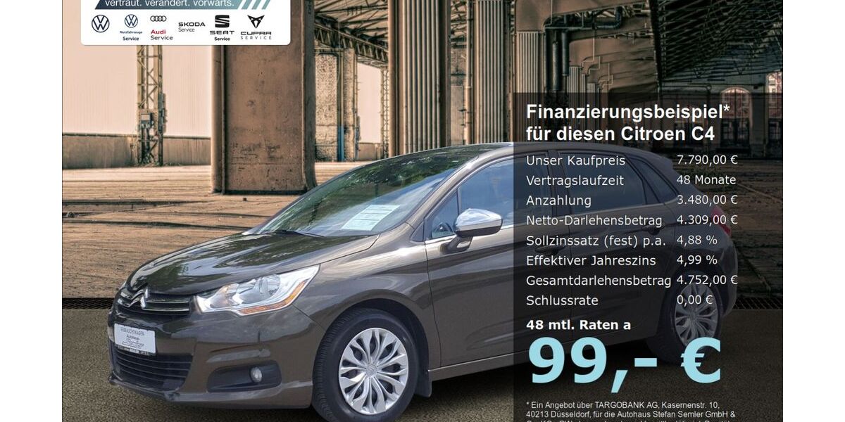 Citroen C4 69.600 km 6.949 &euro; Griesheim 64347