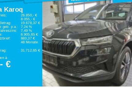 Skoda Karoq 42.902 km 26.850 &euro; Frankfurt 60326