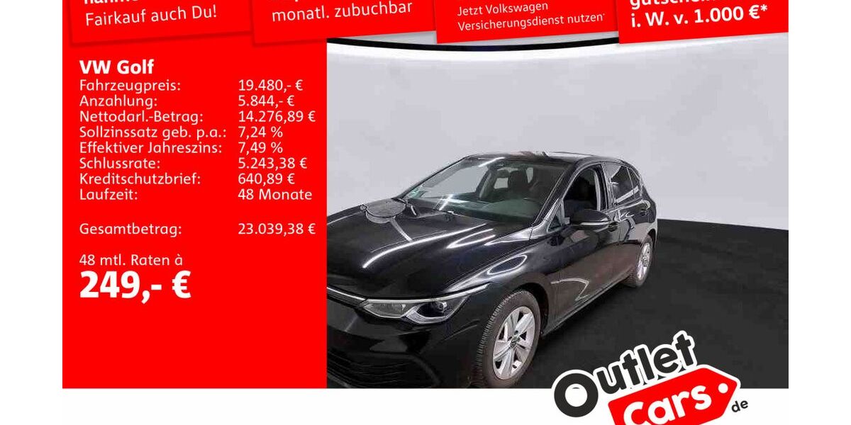 VW Golf 56.042 km 19.480 &euro; Frankfurt 60326