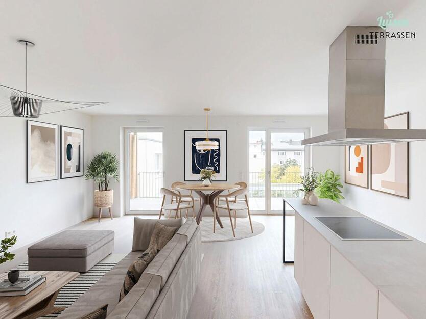 Kompakte 2-Zimmer-Wohnung im Neubau mit Balkon! zimmer