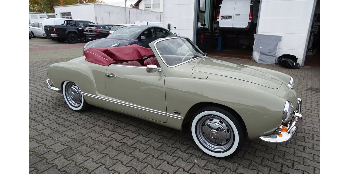 VW Karmann Ghia Cabrio vollständig restauriert 1.200 km 63.900 € Rodgau 63110
