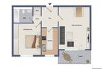 Etagenwohnung Heusentsamm Heusenstamm - 2 Zimmer, 62 m&sup2;, 140.000&euro; | Angebot:26820684