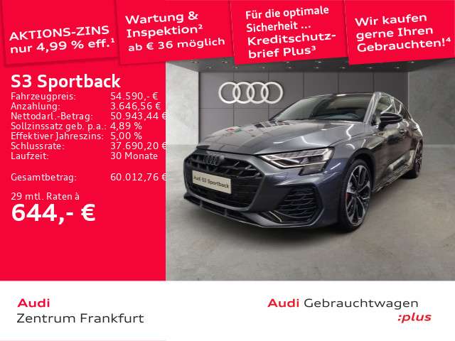 Audi S3 9.900 km 56.451 &euro; Frankfurt 60314