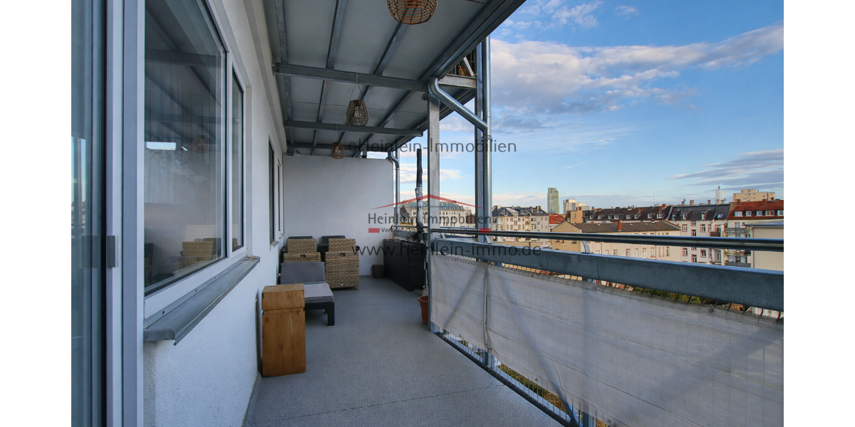 3 ZKBB* Fernsicht* 2xBalkon Süd & Ost* frei nach Vereinb.* Aufzug* Fernsicht* 2xStellplatz* Offenbach - Etagenwohnung Offenbach Hafen | Angebot:26090898