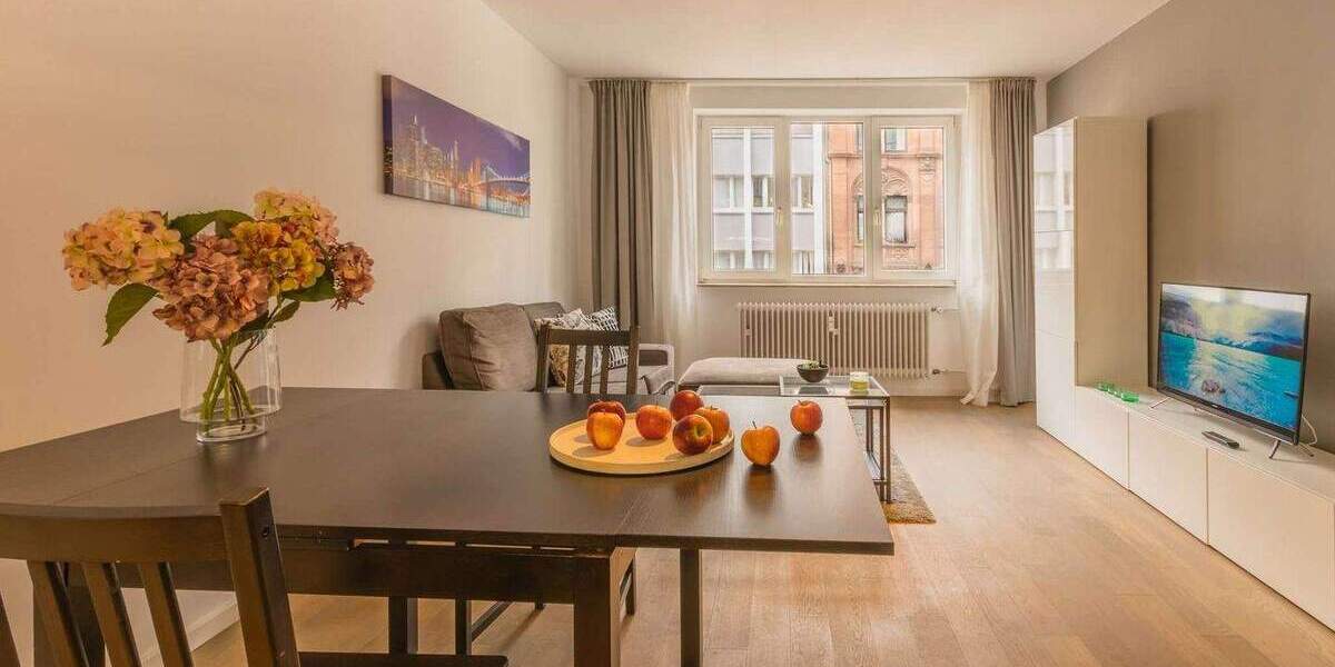 Etagenwohnung Frankfurt am Main Bahnhofsviertel - 2 Zimmer, 55 m&sup2;, 1.695&euro; | Angebot:25726227