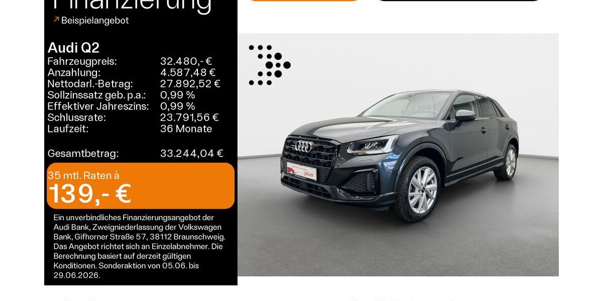 Audi Q2 29.543 km 31.499 &euro; Hofheim 65719