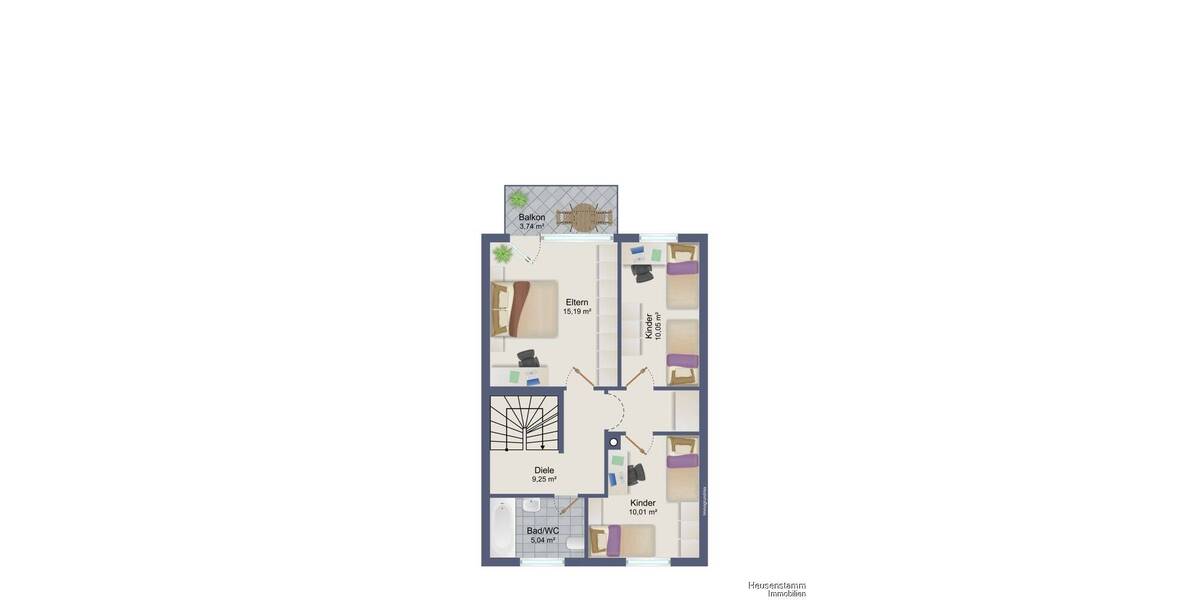 Reihenmittelhaus Dietzenbach Steinberg - 5 Zimmer, 132 m&sup2;, 495.000&euro; | Angebot:26863323