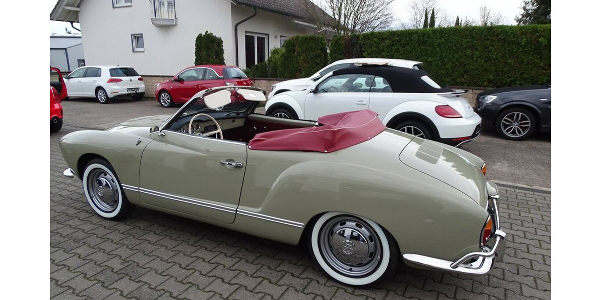 VW Karmann Ghia Cabrio vollständig restauriert 1.200 km 63.900 € Rodgau 63110