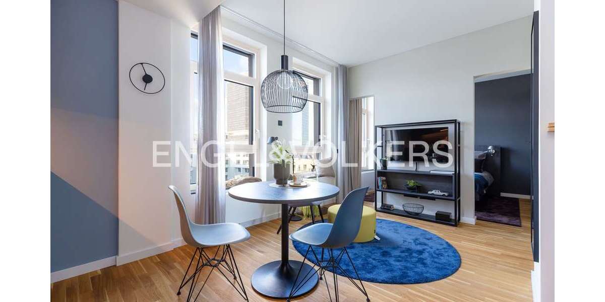 Etagenwohnung Frankfurt Innenstadt 1 - 1 Zimmer, 37 m&sup2;, 940&euro; | Angebot:25105997
