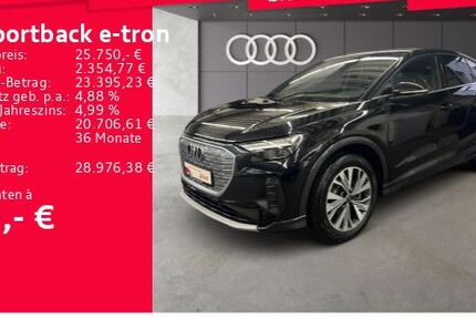 Audi Q4 e-tron 75.798 km 25.450 &euro; Frankfurt am Main 60314