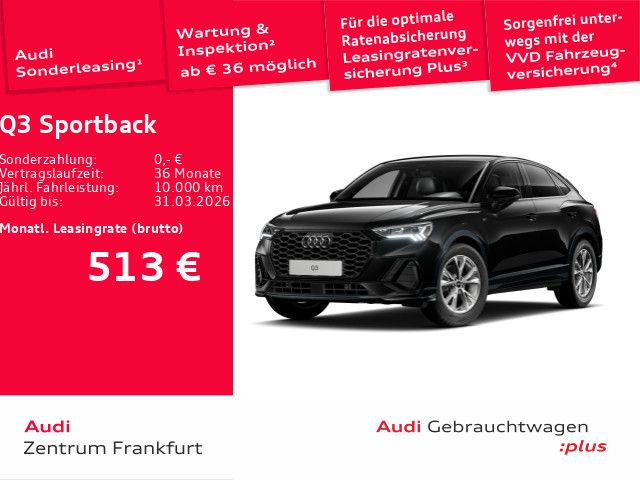 Audi Q3 27.657 km 43.850 &euro; Frankfurt am Main 60314