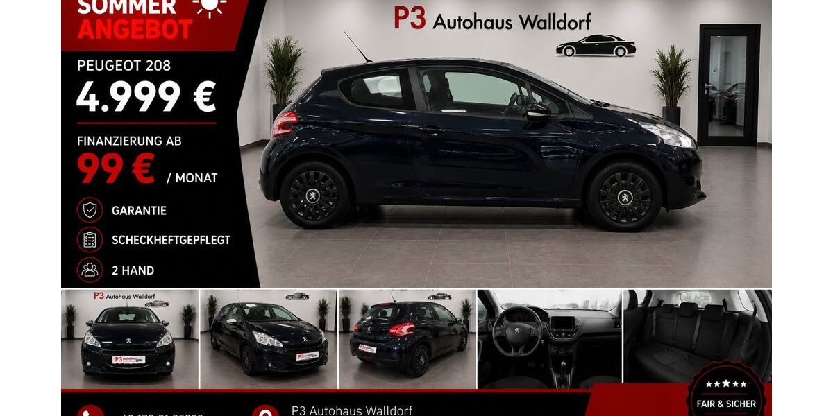 Peugeot 208 124.150 km 4.990 &euro; Mörfelden-Walldorf 64546