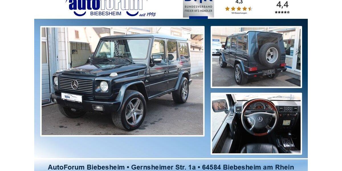 Mercedes-Benz G 400 224.000 km 25.999 &euro; Biebesheim 64584