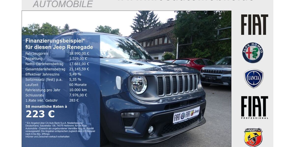 Jeep Renegade 45.010 km 17.990 &euro; Dreieich 63303