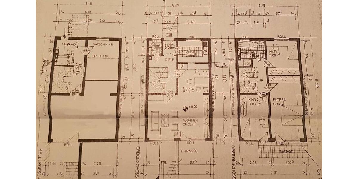 Reihenhaus Dietzenbach - 6 Zimmer, 145 m&sup2;, 1.850&euro; | Angebot:24801718