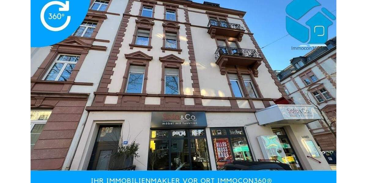 Etagenwohnung Frankfurt Sachsenhausen - 5 Zimmer, 160 m&sup2;, 3.000&euro; | Angebot:25564516