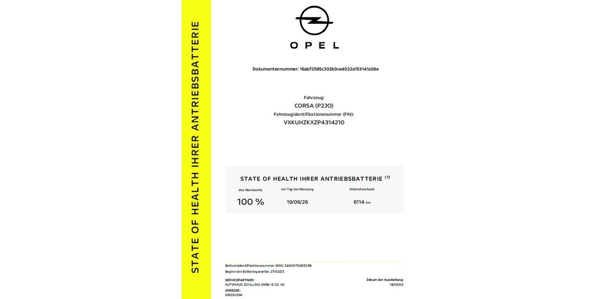 Opel Corsa 6.120 km 23.990 &euro; Griesheim 64347