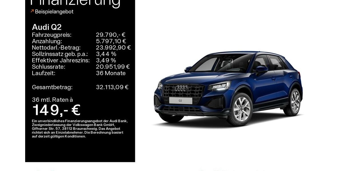 Audi Q2 23.807 km 29.790 &euro; Hofheim 65719