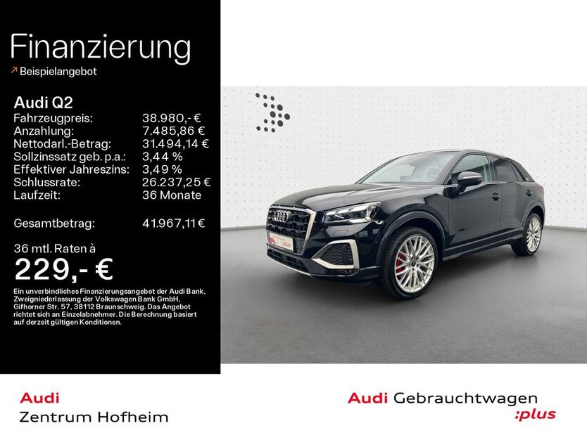 Audi Q2 3.764 km 38.980 € Hofheim 65719