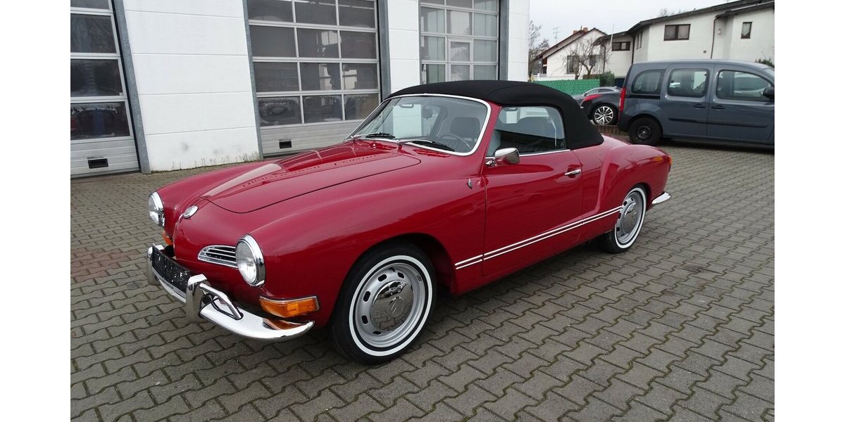 VW Karmann Ghia Cabrio vollständig restauriert 1.200 km 54.990 &euro; Rodgau 63110