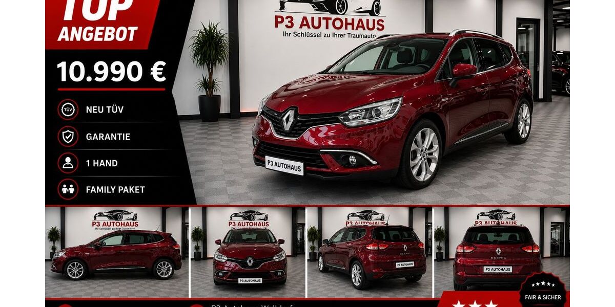 Renault Scenic 121.763 km 10.990 &euro; Mörfelden-Walldorf 64546