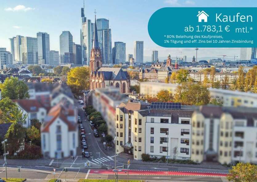 Wohnung zum Kaufen in Frankfurt am Main 598.000 € 116.09 m²