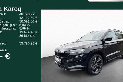 Skoda Karoq 2.900 km 48.790 € Rödermark 63322