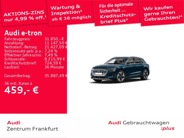 Audi e-tron 83.583 km 31.850 &euro; Frankfurt am Main 60314