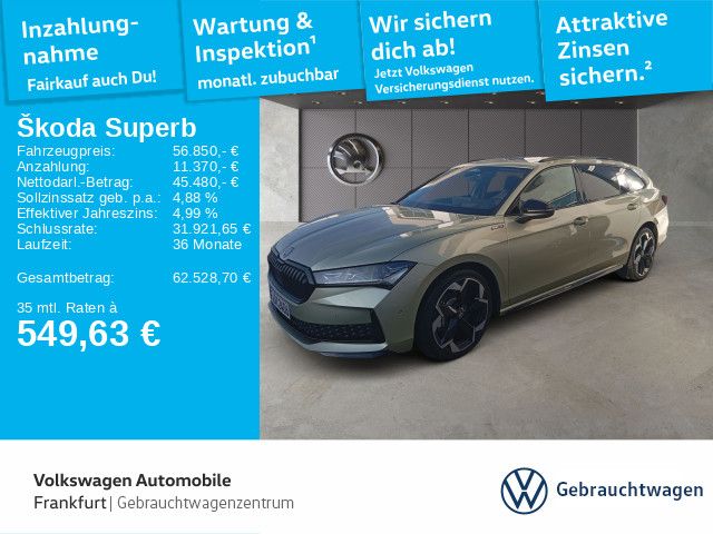 Skoda Superb 4.500 km 56.850 &euro; Frankfurt 60326