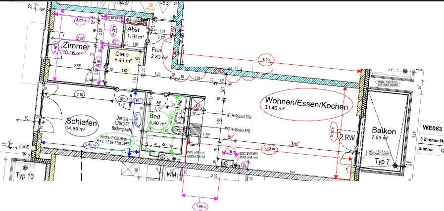 Etagenwohnung Frankfurt am Main Innenstadt 1 - 3 Zimmer, 80 m&sup2;, 660.000&euro; | Angebot:26973338