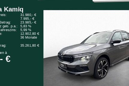 Skoda Kamiq 5.900 km 31.980 &euro; Rödermark 63322
