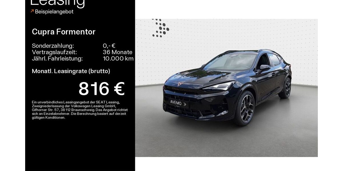 Cupra Formentor 9.000 km 55.400 € Hofheim-Diedenbergen 65719