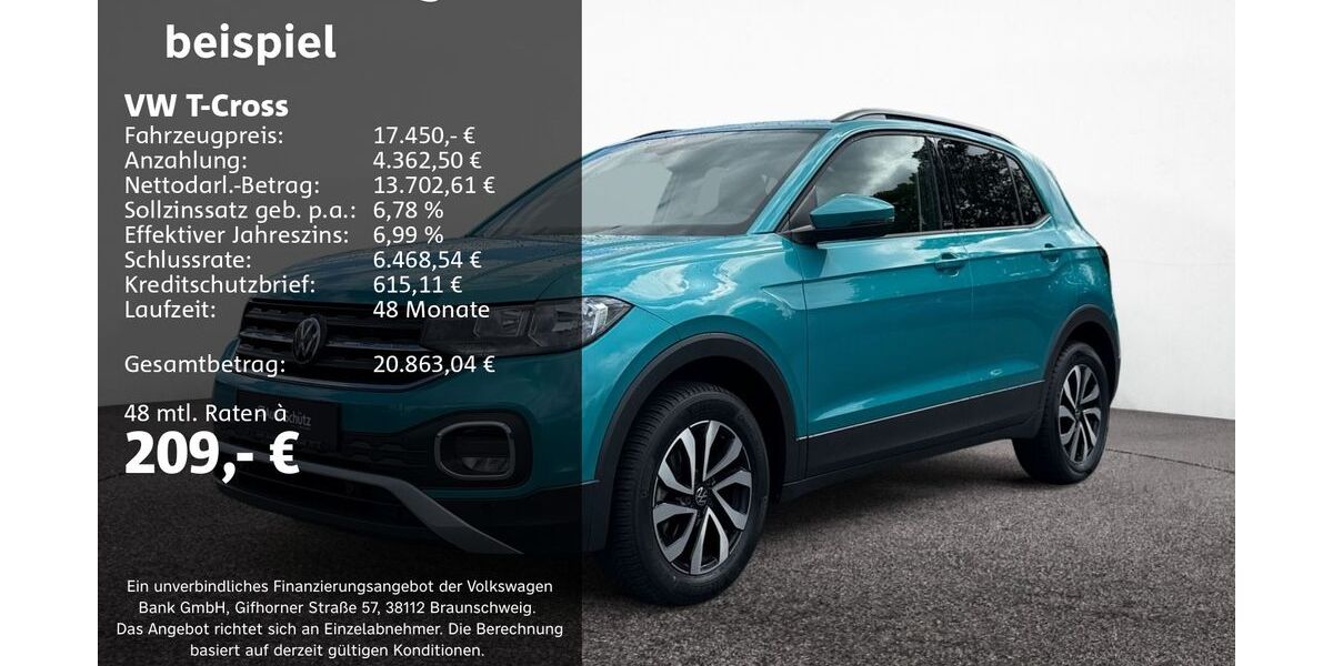 VW T-Cross 42.976 km 17.450 &euro; Groß-Umstadt 64823