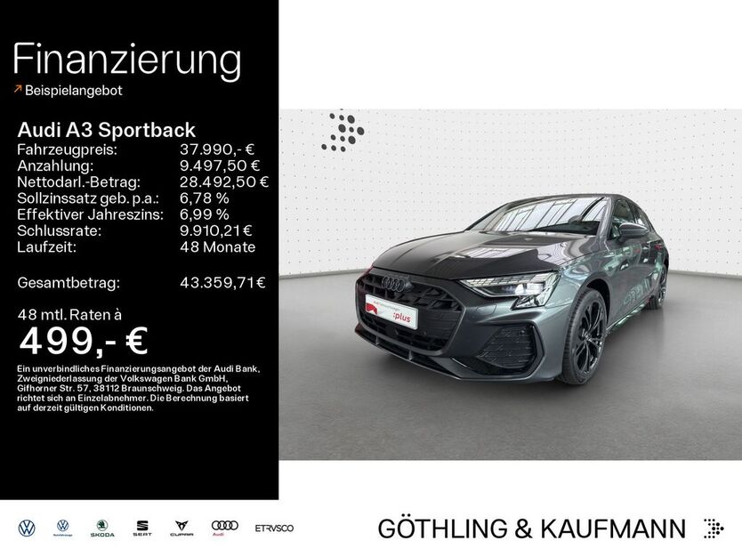 Audi A3 7.500 km 36.990 € Hofheim 65719