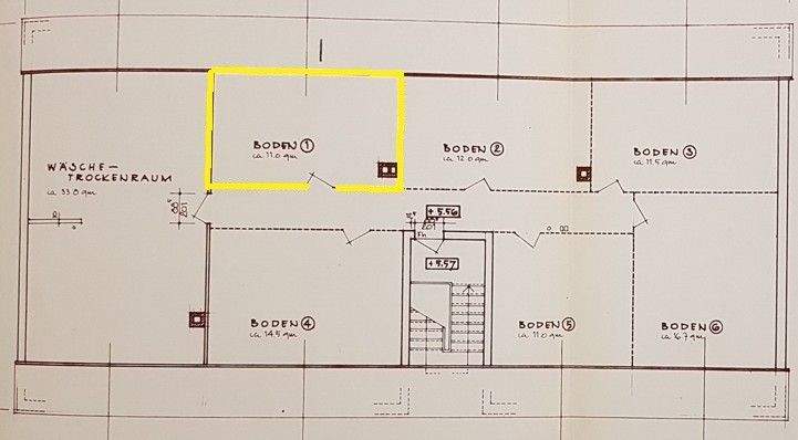 Etagenwohnung Darmstadt Eberstadt - 3 Zimmer, 76 m&sup2;, 229.000&euro; | Angebot:24728911